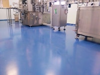Self-leveling floor in the pharmaceutical industry