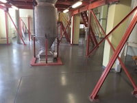 Intrinsically safe coating at flour production plant