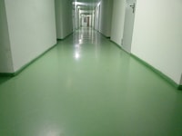 Polymer coating for the corridor